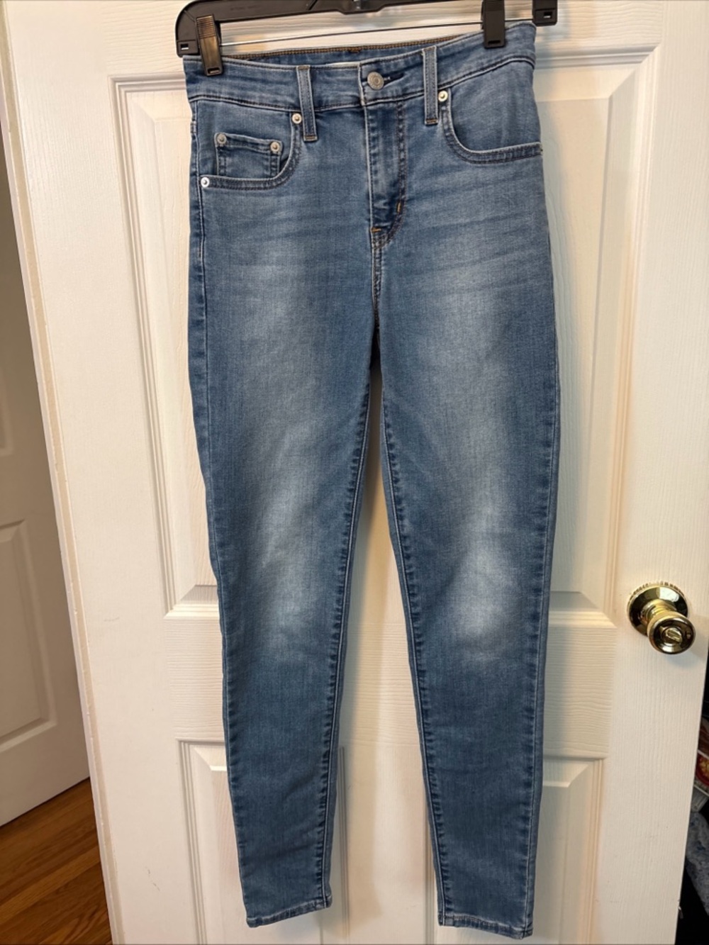 Levi's Light Blue Skinny Jeans - High Rise